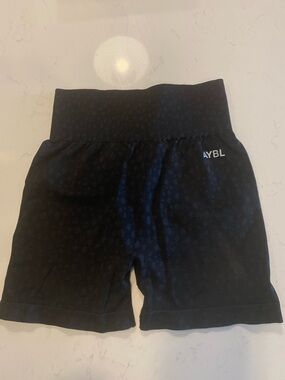 AYBL Black Leopard Shorts
